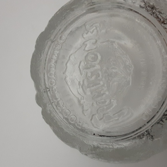 Vintage 1993 McDonald's "RocDonalds" The Flintstones Clear "Rock" Mug Set of 2 - Picture 8 of 11